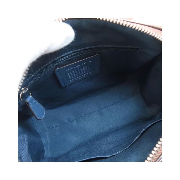 Pre Loved Coach Mini Satchel Rainbow Style Women Beige Handbags - Picture 5 of 8